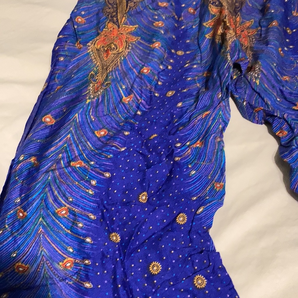 Indian style rayon joggers size small - Picture 3 of 8
